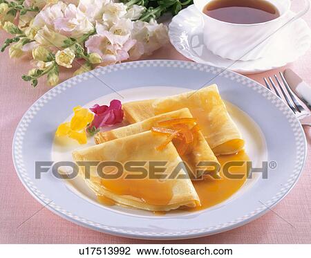 Crepe Suzette View Large Photo Image Stock Image - Crepe Suzette. Fotosearch