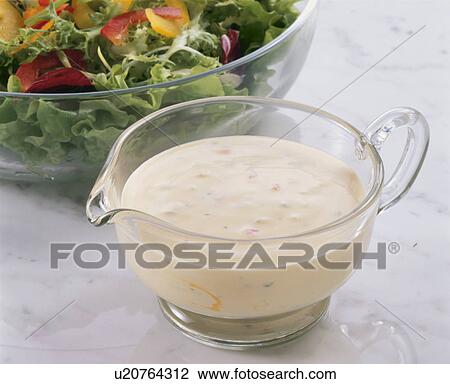 Stock Image - Dressing, Thousand Island,. Fotosearch