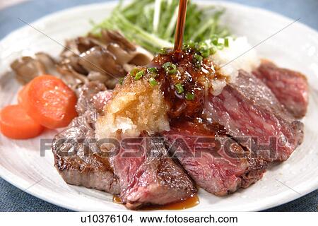 Picture - Japanese Style Steak. Fotosearch
