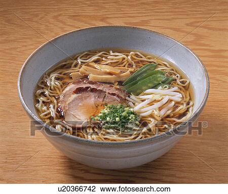 Stock Image - Ramen Noodles. Fotosearch