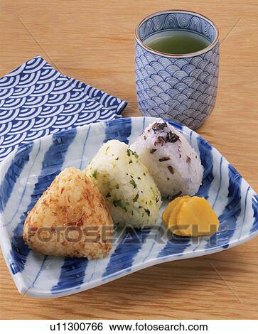 Stock Photograph - Rice Ball. Fotosearch