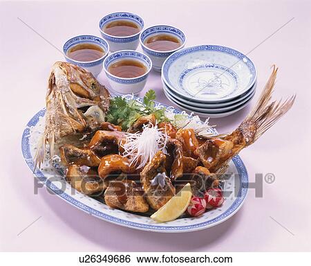 Stock Photograph - Sea Bream With Sweetened Vinegar. Fotosearch