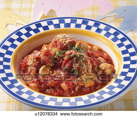 Tomato Stew With Mini Hamburger View Large Photo Image Picture - Tomato Stew With Mini Hamburger. Fotosearch