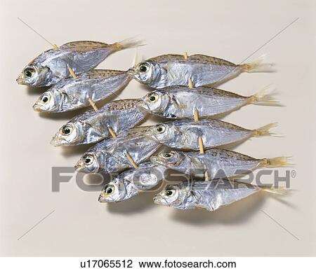 Stock Image - Dried Fish. Fotosearch