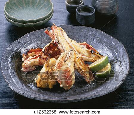 Stock Photo - Baked King Crab. Fotosearch