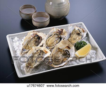 Baked Oyster View Large Photo Image Stock Photo - Baked Oyster. Fotosearch