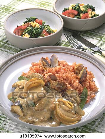 Pork Boiled With Curry Cream View Large Photo Image Picture - Pork Boiled With Curry Cream. Fotosearch