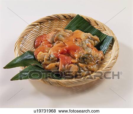 Stock Photo - Round Clam, Turning Body,. Fotosearch