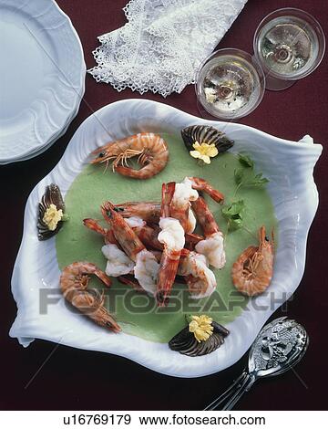Stock Photo - Seafood Salad. Fotosearch