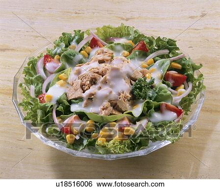 Tuna Salad View Large Photo Image Stock Photograph - Tuna Salad. Fotosearch