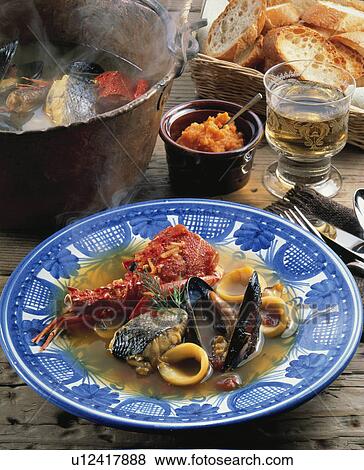 Bouillabaisse View Large Photo Image Stock Photo - Bouillabaisse. Fotosearch