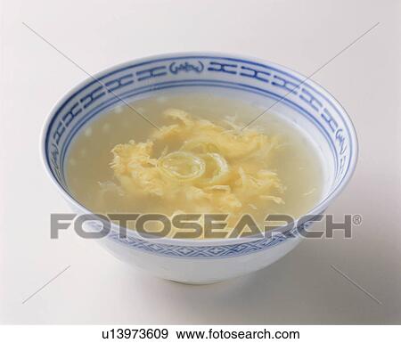 Stock Photo - Egg Soup. Fotosearch