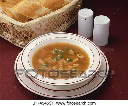 Stock Image - Minestrone. Fotosearch