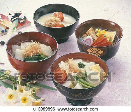 Rice-Cakes-In-Vegetable-Soup Various Kinds View Large Photo Image Stock Photograph - Rice-Cakes-In-Vegetable-Soup Various Kinds. Fotosearch