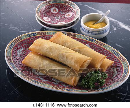 Egg Roll View Large Photo Image Stock Photograph - Egg Roll. Fotosearch