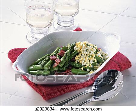 Stock Image - Saute Of Asparagus. Fotosearch
