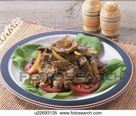 Stir Fried Beef Liver With Curry View Large Photo Image Stock Photography - Stir Fried Beef Liver With Curry. Fotosearch