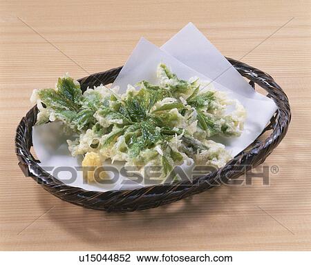 Stock Image - Tempura Of Koshiabura. Fotosearch
