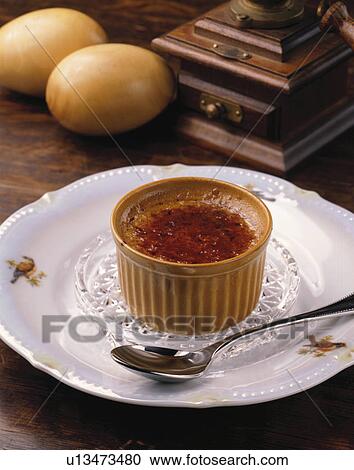Creme Brulee View Large Photo Image Stock Image - Creme Brulee. Fotosearch