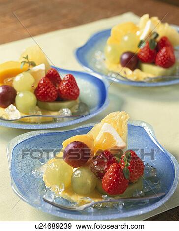 Fruit Dessert View Large Photo Image Stock Photo - Fruit Dessert. Fotosearch