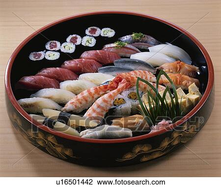 Stock Image - Nigiri Sushi. Fotosearch