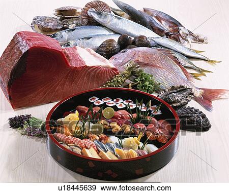 Stock Photo - Nigiri Sushi. Fotosearch