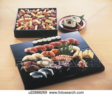 Stock Photo - Nigiri Sushi. Fotosearch