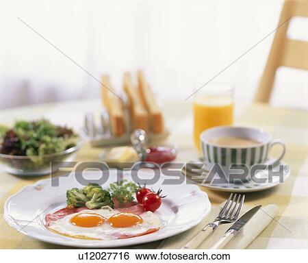 Breakfast View Large Photo Image Stock Photograph - Breakfast. Fotosearch
