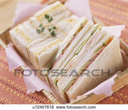 Sandwiches View Large Photo Image Stock Photo - Sandwiches. Fotosearch