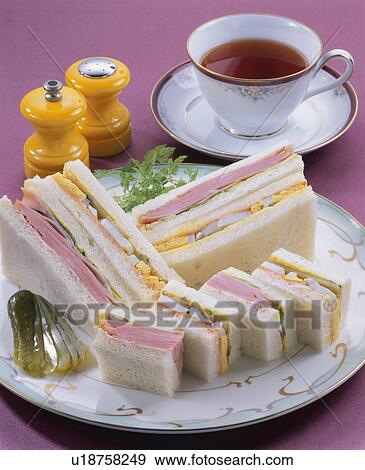 Sandwiches View Large Photo Image Stock Photo - Sandwiches. Fotosearch