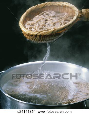 Buckwheat Noodles View Large Photo Image Picture - Buckwheat Noodles. Fotosearch