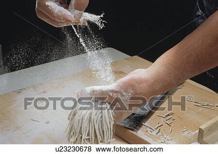 Stock Photo - Buckwheat Noodles. Fotosearch