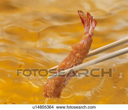 Picture - Fried Shrimp. Fotosearch