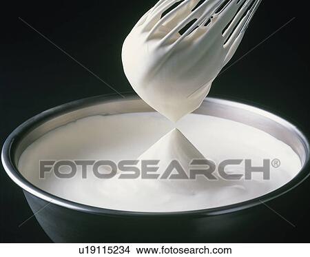 Picture - Whipped Cream. Fotosearch