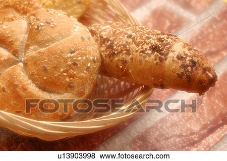 Stock Photo - bricks, baked, bread, bio, barrier, cerium as, aliment. Fotosearch