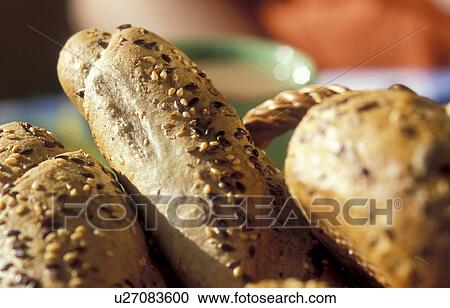 Stock Image - kornspitz, appetite, austria, basic food, bread, bread roll, BREAK nearly. Fotosearch