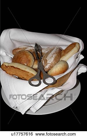 Stock Photograph - Austria, blanket, black, basket, alfred. Fotosearch