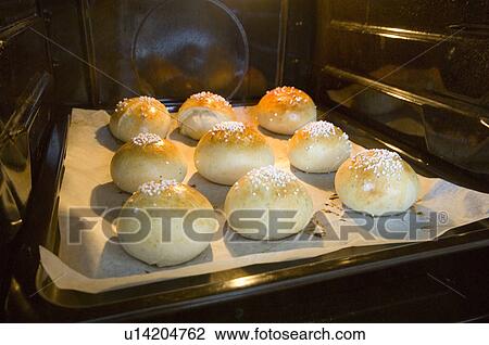 Stock Image - bake, bakery, bread, bun, carbohydrates, collation, crust. Fotosearch
