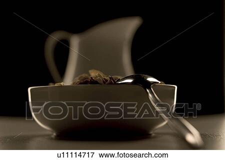 black, cutlery, cereal, bowl, alfred View Large Photo Image Stock Photo - black, cutlery, cereal, bowl, alfred. Fotosearch