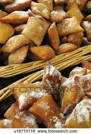 Stock Photograph - baked, beige, brown, cake, calories, candy, CLOSE. Fotosearch