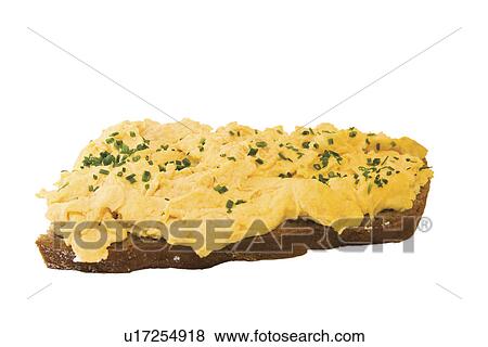 Stock Photo - freigestellt, alfred, aliment, bread, bread upstrokes, breakfast. Fotosearch