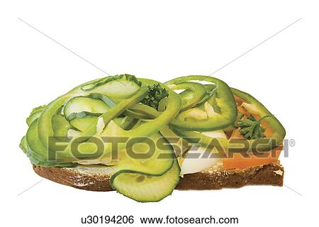 Stock Photograph - freigestellt, alfred, aliment, biotomate, biotomaten, bread. Fotosearch