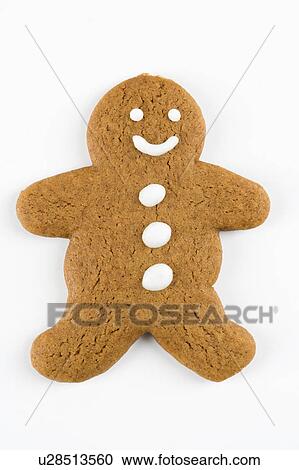 Gingerbread man cookie. View Large Photo Image Stock Image - Gingerbread man cookie.. Fotosearch