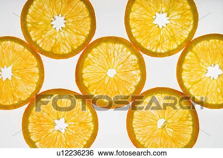 Orange slices on white background. View Large Photo Image Stock Photograph - Orange slices on white background.. Fotosearch