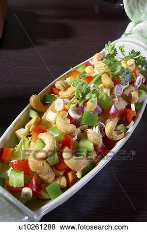Stock Photo - Cashew chicken dish. Fotosearch