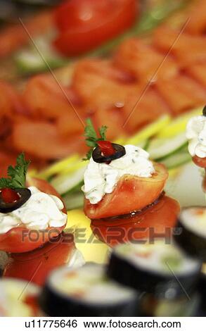 Stock Photograph - Hors d oeuvre. Fotosearch