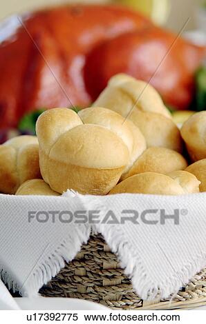 Stock Photography - Turkey dinner table setup. Fotosearch