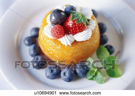 Stock Image - Fruit cake. Fotosearch