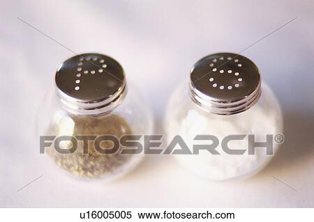 Stock Photography - Salt and pepper. Fotosearch