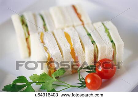 Stock Image - Sandwiches. Fotosearch